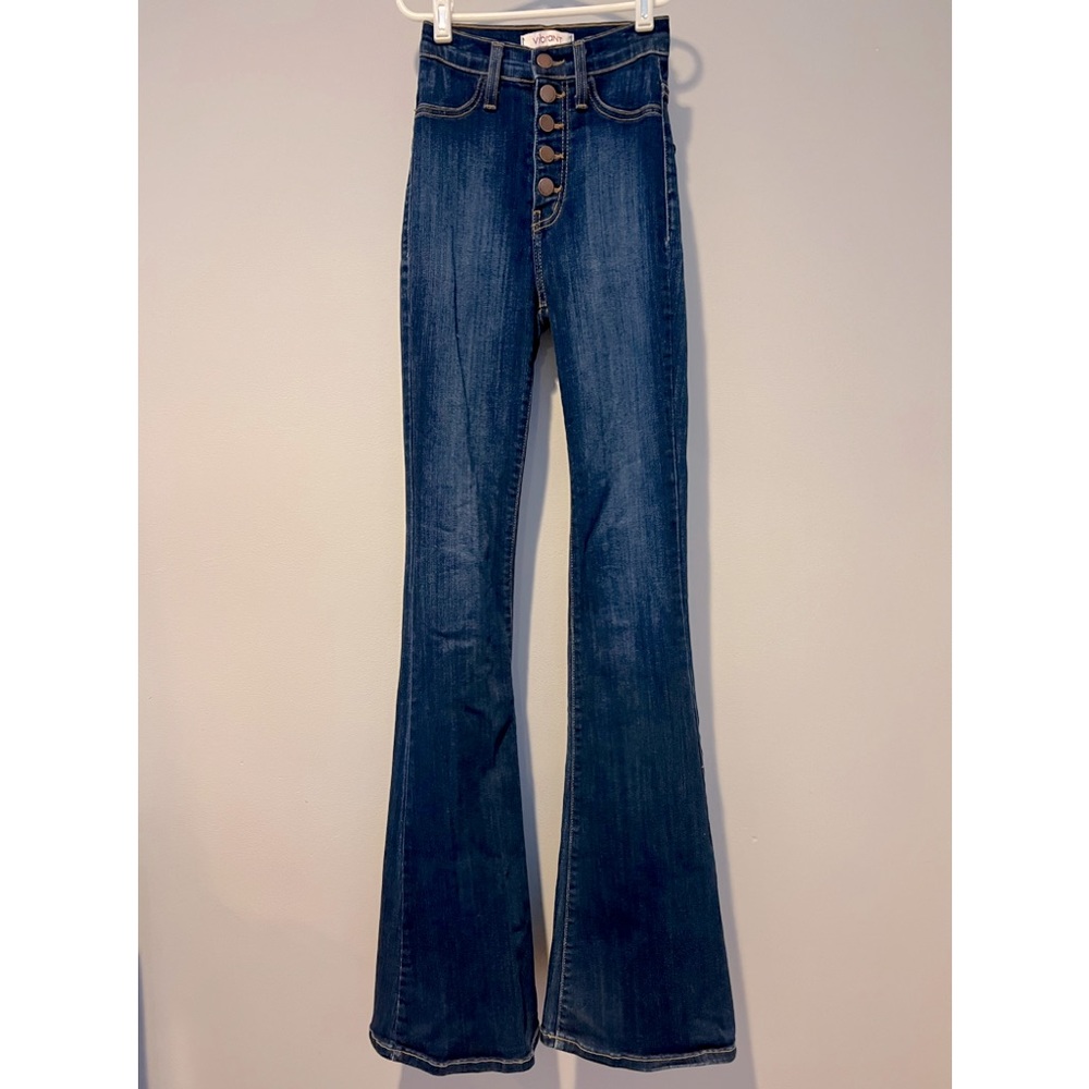 Bell bottom jeans. NEVER worn. NEW but no tag.